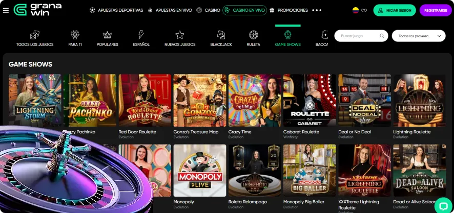 Granawin corredor de apuestas